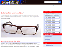 Tablet Screenshot of brille-kaufen.org